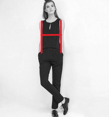 Combinaison femme morphologie en H