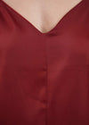 Jama La totale satin rouge bodeaux