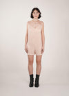 Combishort femme pyjama Jama rose poudrée - La Totale