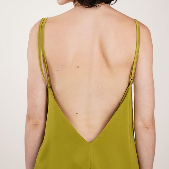 Combishort femme pyjama Jama vert - La Totale