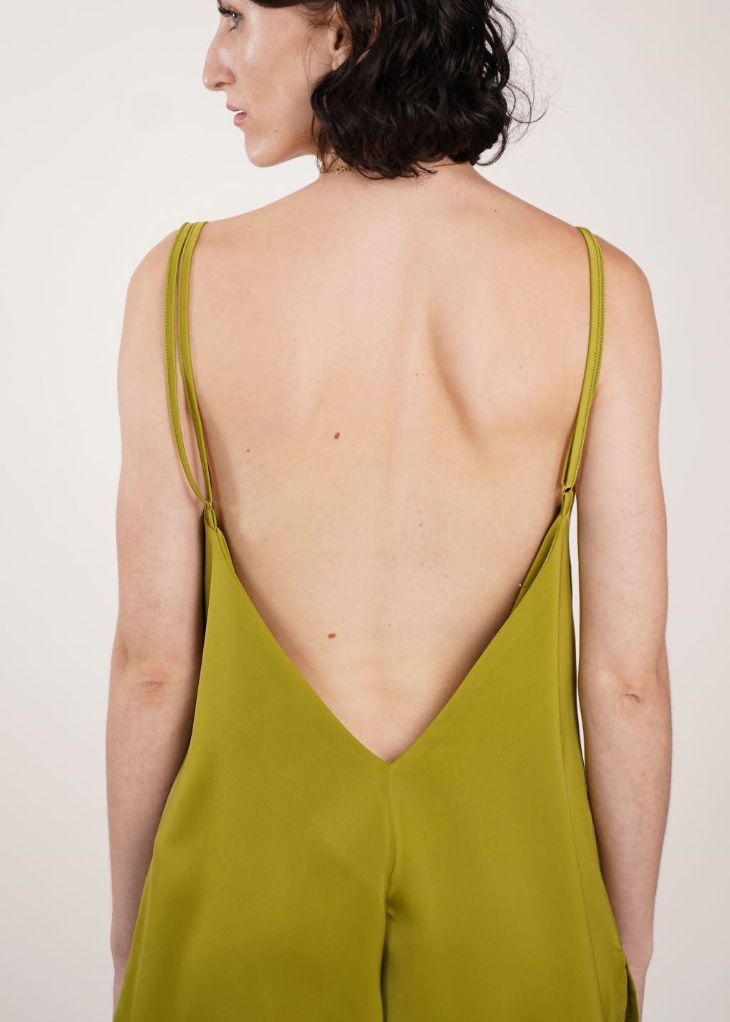 Combishort femme pyjama Jama vert - La Totale