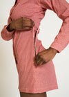 combishort renée chemise alyssun rouge système innovant pratique