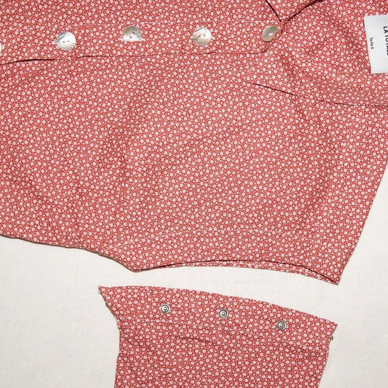 combishort renee alyssun rouge La totale manches amovibles