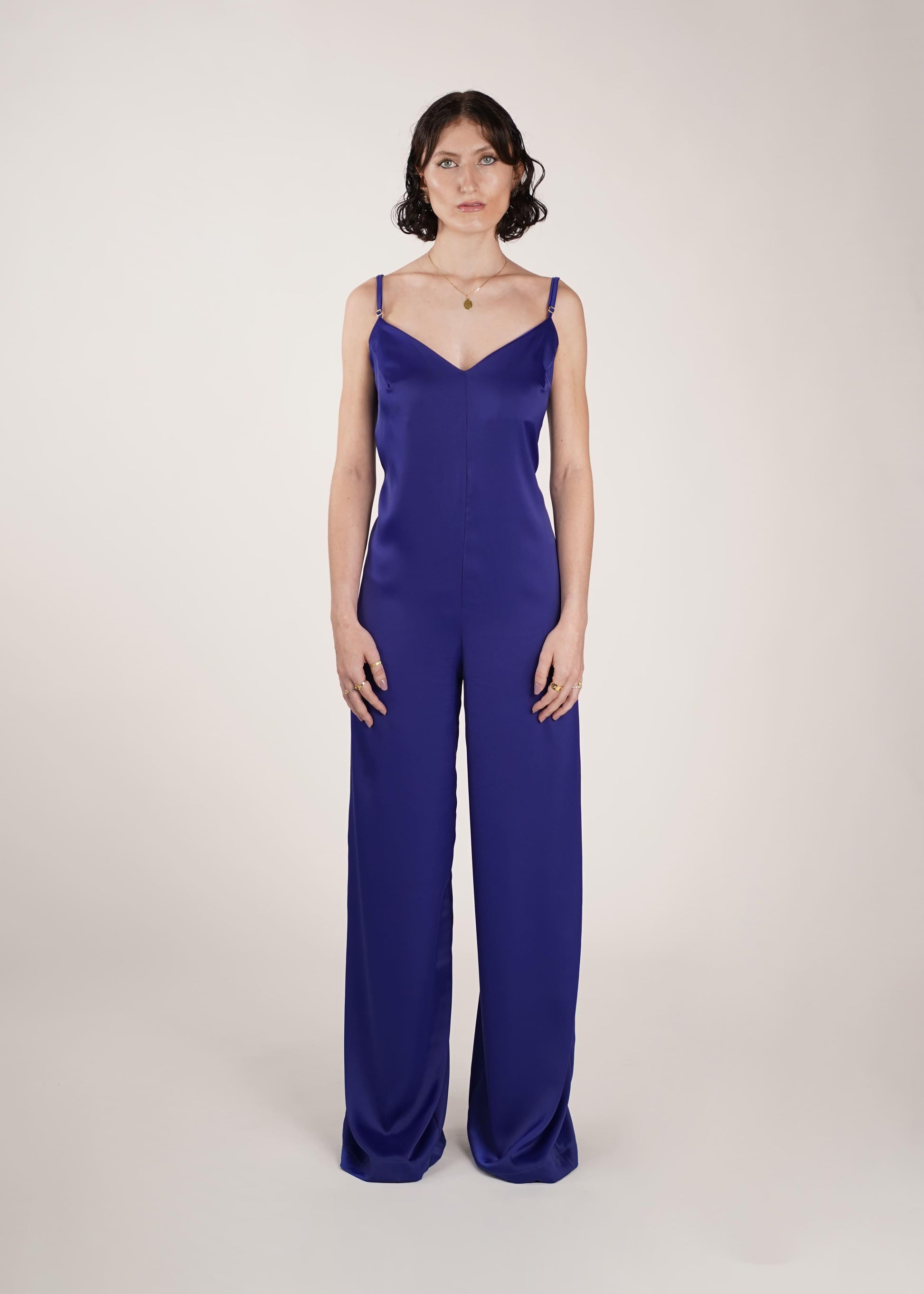 Combinaison femme pyjama Jama verte1