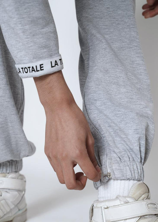 Combinaison unisexe jogging gris chiné - La Totale